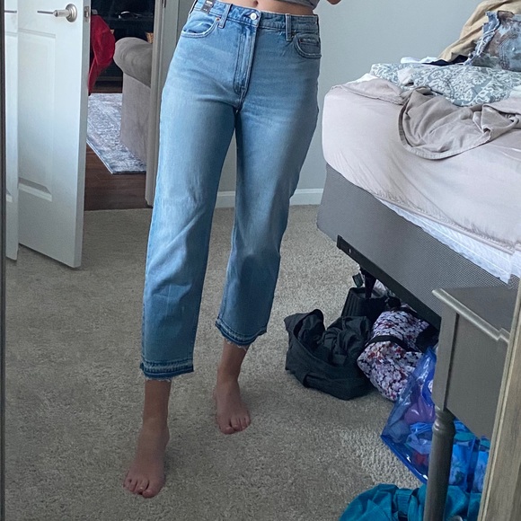 Abercrombie & Fitch Denim - Abercrombie & Fitch Simone high rise denim